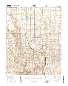 Campo 2016 topographic map thumbnail