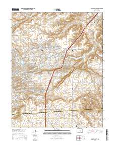 Colorado City 2016 topographic map thumbnail
