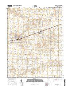 Cheyenne Wells 2016 topographic map thumbnail