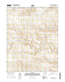 Cheyenne Wells NW 2016 topographic map thumbnail