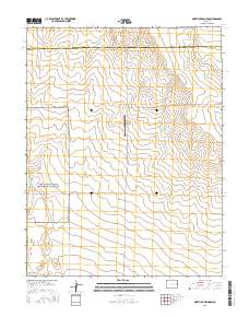 North of Brandon 2016 topographic map thumbnail
