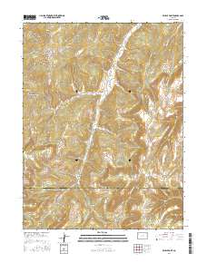 Brushy Point 2016 topographic map thumbnail