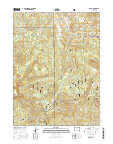 Buck Point 2016 topographic map thumbnail