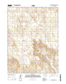 Dead Horse Springs 2016 topographic map thumbnail