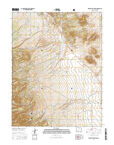 Beckwith Mountain 2016 topographic map thumbnail