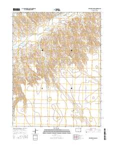 Beecher Island 2016 topographic map thumbnail