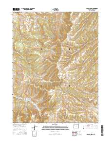 Calamity Ridge 2016 topographic map thumbnail