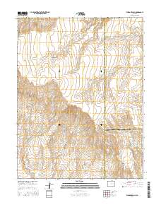 Bledsoe Ranch 2016 topographic map thumbnail
