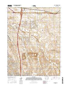 Coal Creek 2016 topographic map thumbnail