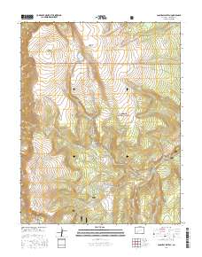 Cannibal Plateau 2016 topographic map thumbnail