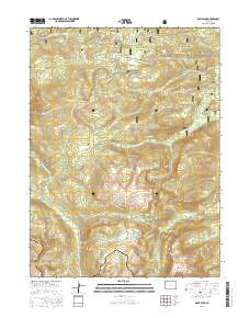 Davis Peak 2016 topographic map thumbnail