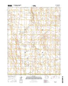 Gary 2016 topographic map thumbnail
