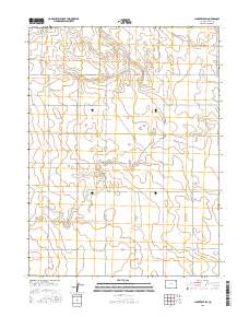Clarkville SW 2016 topographic map thumbnail