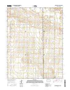 Durkee Creek NE 2016 topographic map thumbnail
