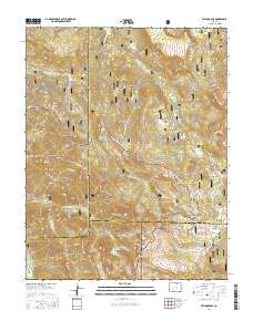 Elwood Pass 2016 topographic map thumbnail