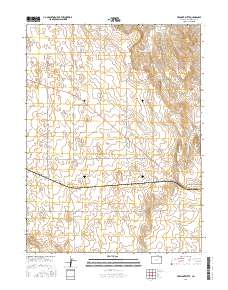 Fremont Butte 2016 topographic map thumbnail