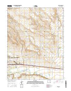 Devine 2016 topographic map thumbnail