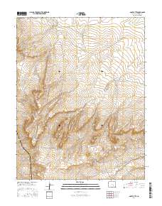 Goat Butte 2016 topographic map thumbnail