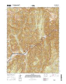 Echo 2016 topographic map thumbnail