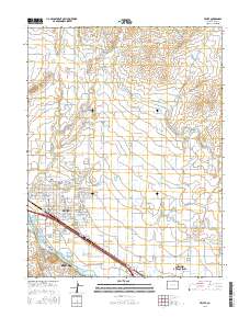 Fruita 2016 topographic map thumbnail