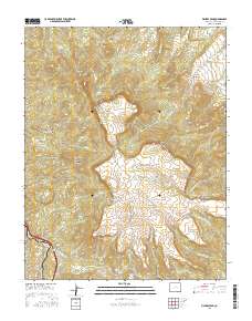 Fishers Peak 2016 topographic map thumbnail