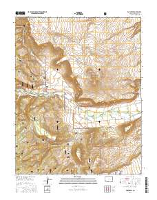 Fox Creek 2016 topographic map thumbnail