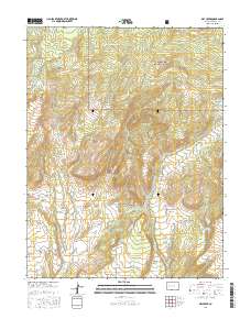 Dry Creek 2016 topographic map thumbnail