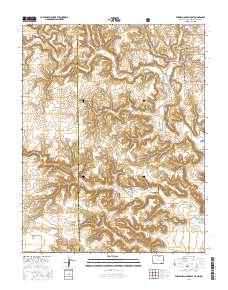 Furnish Canyon East 2016 topographic map thumbnail