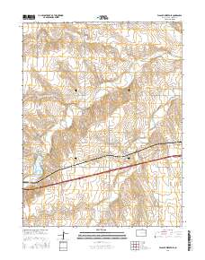Flagler Reservoir 2016 topographic map thumbnail