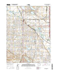 Fort Collins 2016 topographic map thumbnail