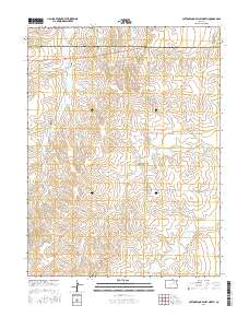 Cottonwood Valley North 2016 topographic map thumbnail