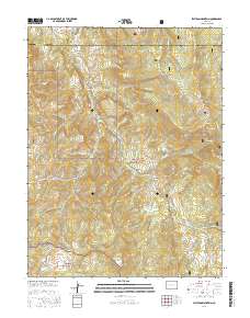Flatiron Mountain 2016 topographic map thumbnail