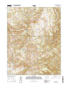 High Park 2016 topographic map thumbnail