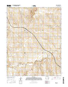 Deora 2016 topographic map thumbnail