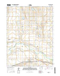 Kersey 2016 topographic map thumbnail