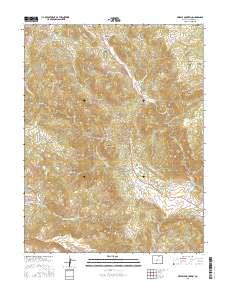 Gribble Mountain 2016 topographic map thumbnail