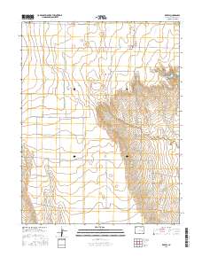 Karval 2016 topographic map thumbnail