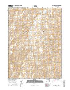 East Timberlake Creek 2016 topographic map thumbnail