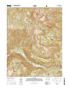 Jasper 2016 topographic map thumbnail