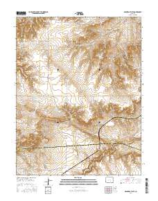 Graneros Flats 2016 topographic map thumbnail