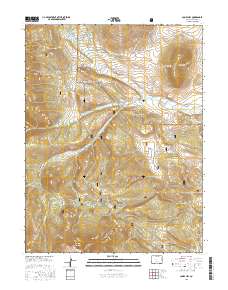 Jones Hill 2016 topographic map thumbnail