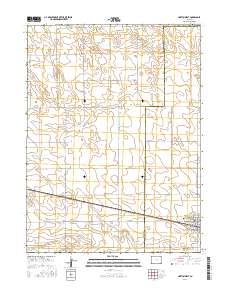 Haxtun West 2016 topographic map thumbnail
