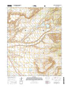 Juniata Reservoir 2016 topographic map thumbnail