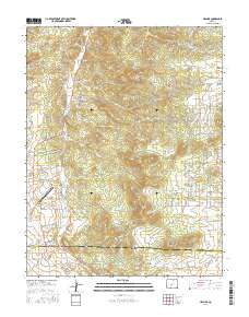 Hillside 2016 topographic map thumbnail
