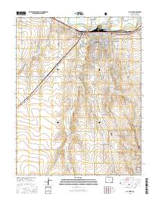 La Junta 2016 topographic map thumbnail