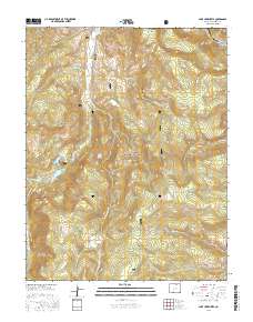 Lake Humphreys 2016 topographic map thumbnail