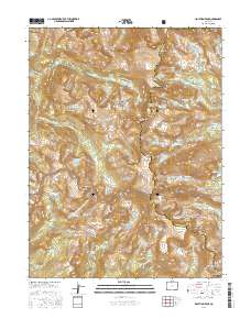 Isolation Peak 2016 topographic map thumbnail
