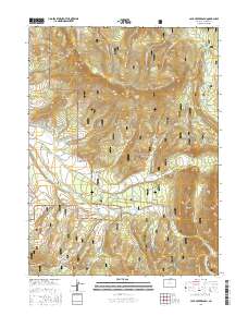 Jack Creek Ranch 2016 topographic map thumbnail