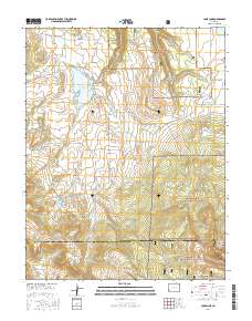 Lone Cone 2016 topographic map thumbnail