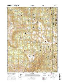 Lynx Pass 2016 topographic map thumbnail
